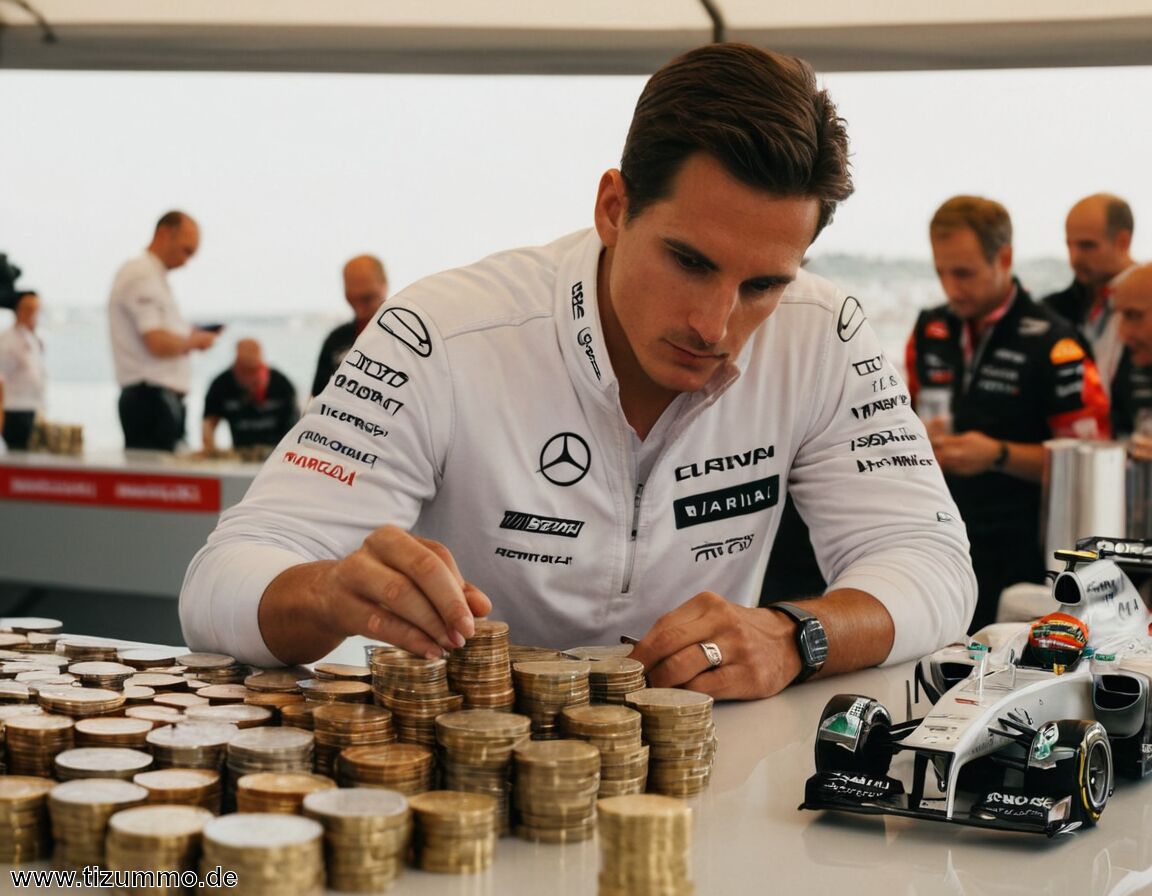 Gehälter und Prämien während der Formel-1-Zeit   - Adrian Sutil Vermögen » Sein Geld und Erfolge