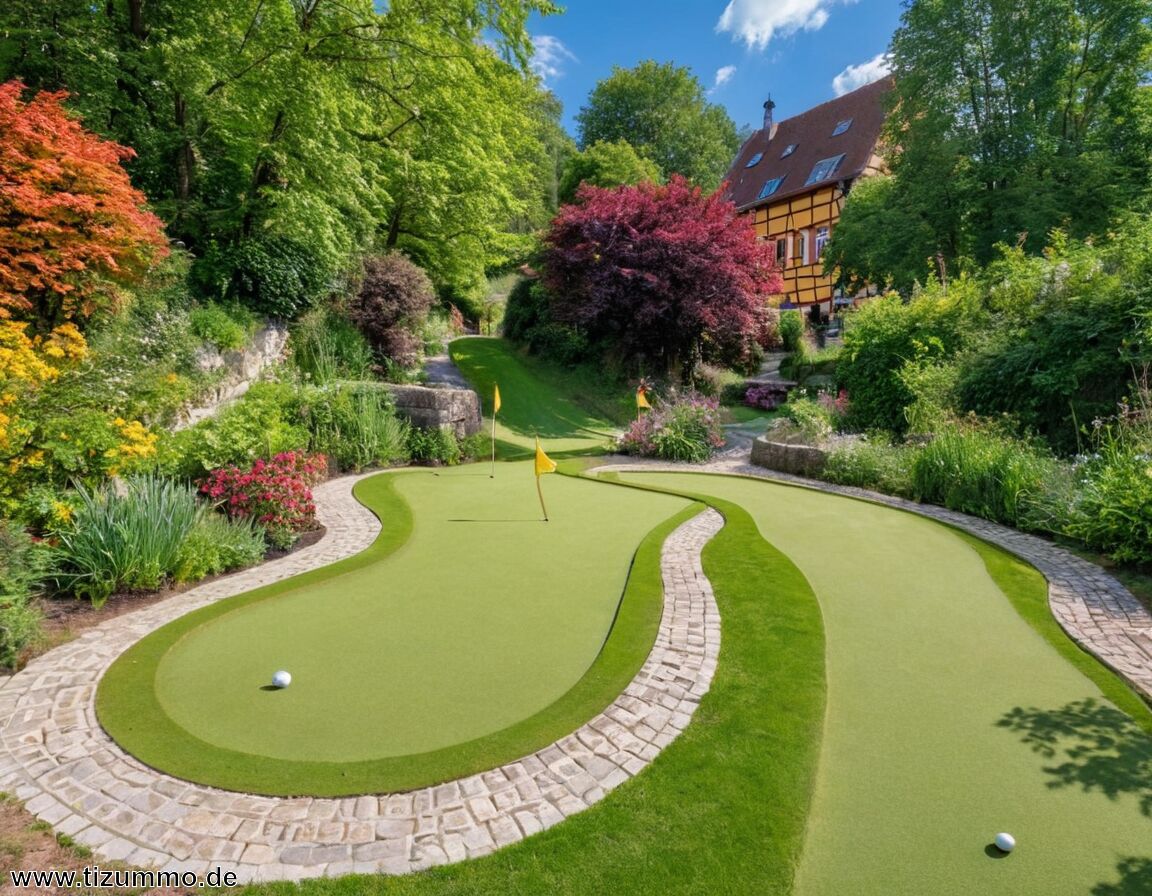 Pflegezustand der Bahnen ist regelmäßig ausgezeichnet   - Minigolf Tübingen » Die besten Bahnen