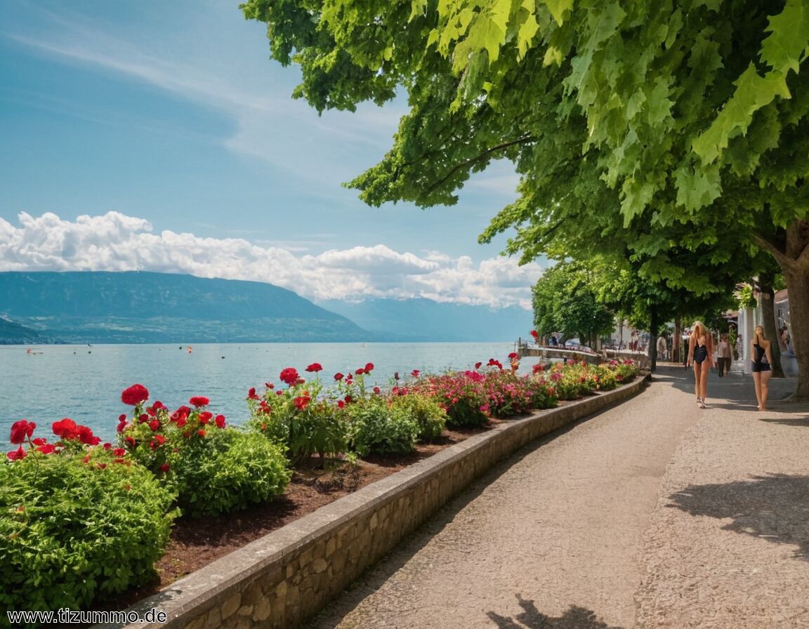 Thonon-les-Bains – Uferpromenaden und Thermalquellen - Kurort am Genfer See » Die schönsten Orte