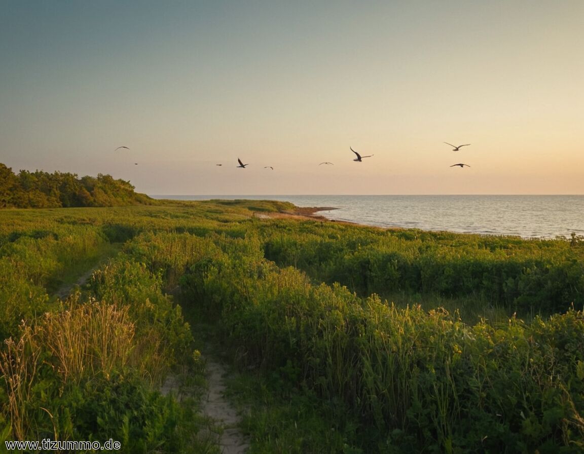 Naturreservate mit seltenen Vogelarten entdecken   - Deutsche Ostseeinsel 2 » Geheime Insel entdecken