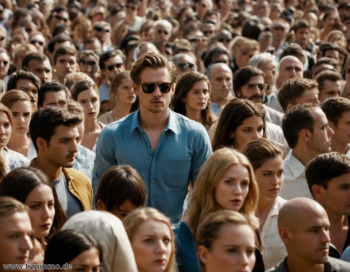 Bedeutung von Individualität im sozialen Umfeld   - Glauben Sie dass ich verrückt bin » berühmtes Zitat