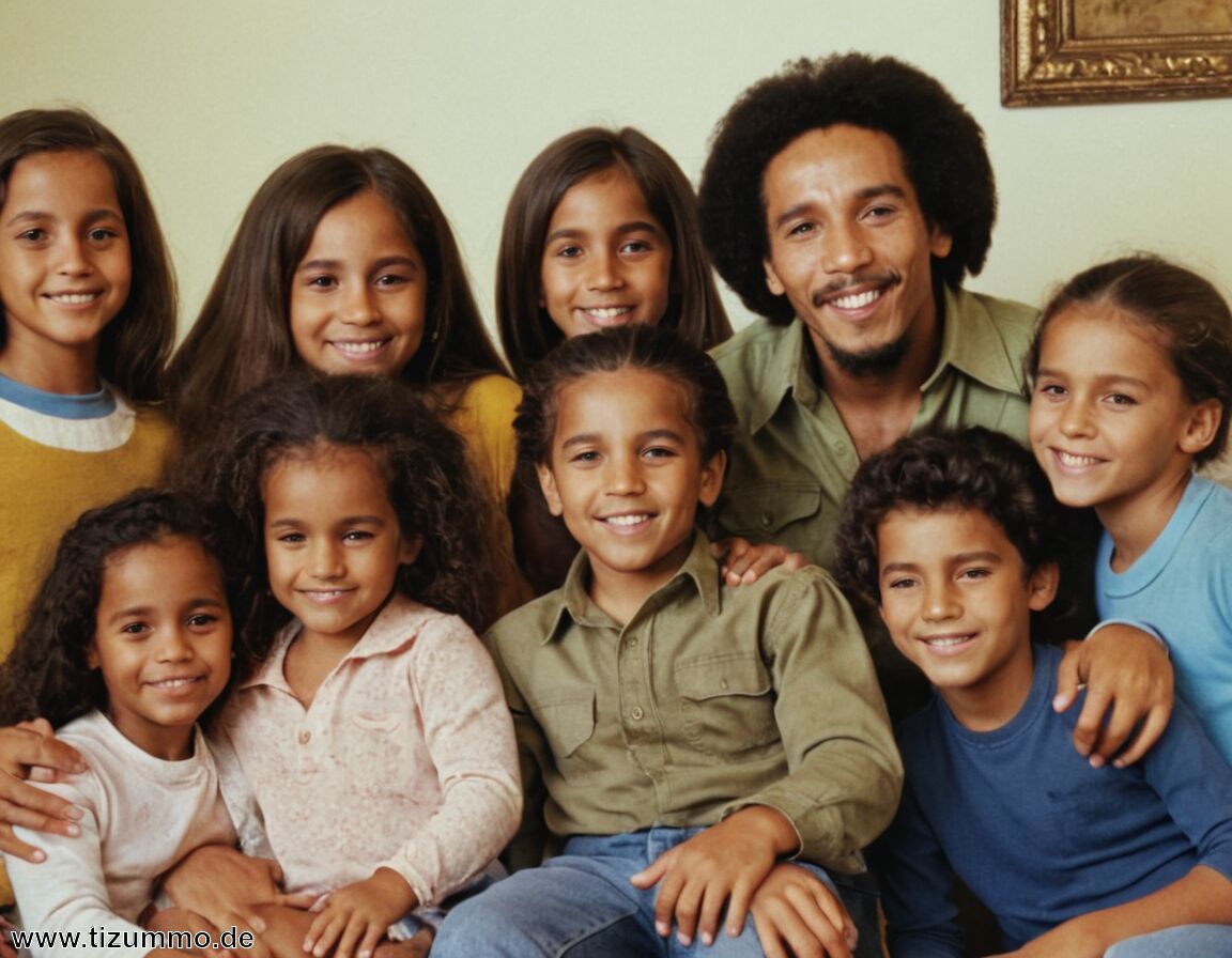Wie viele Kinder hat Bob Marley » Seine große Familie