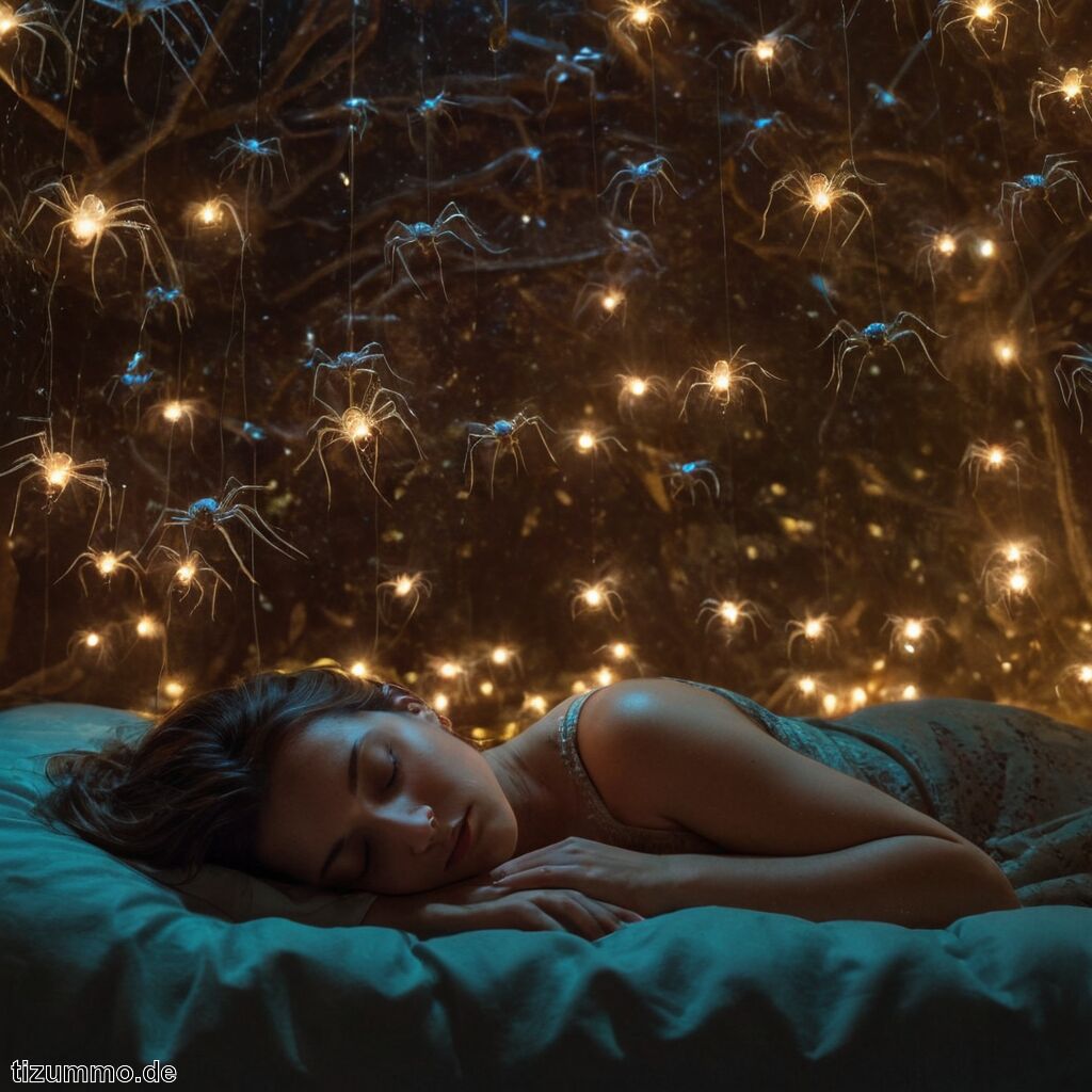 Wie viele Spinnen schluckt man tatsächlich während des Schlafens?