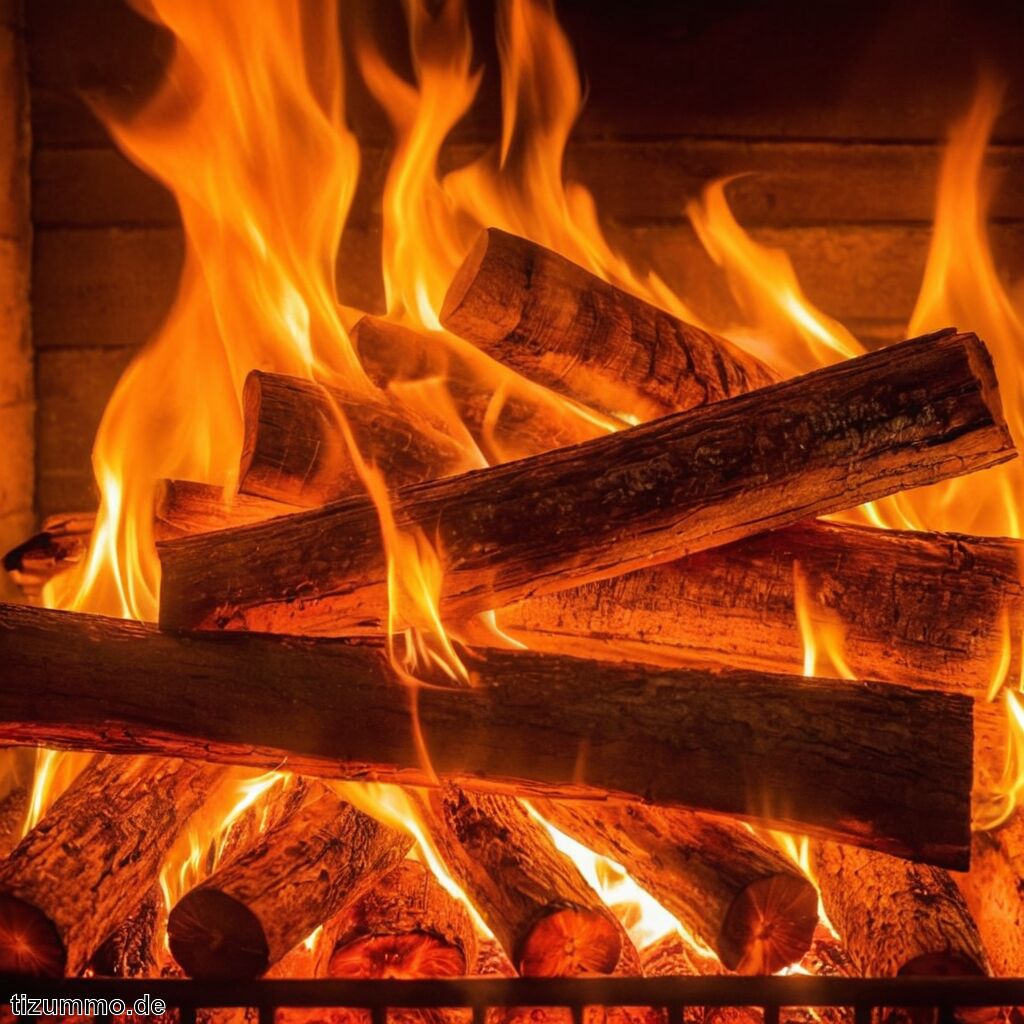 Temperaturen, die bei Feuer entstehen
