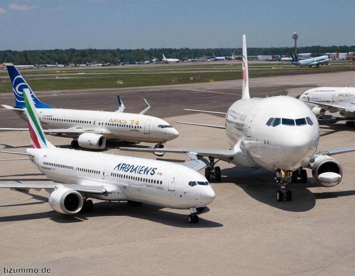 Beispiele: Gewicht einer Boeing 737 und eines Airbus A380 - Wie viel wiegt ein Flugzeug?