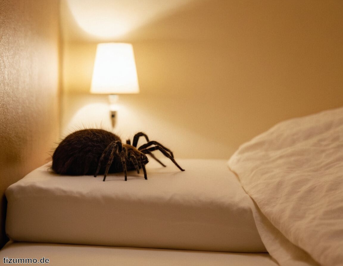 Spinnenverhalten in Häusern und Wohnungen - Wie viele Spinnen schluckt man tatsächlich während des Schlafens?