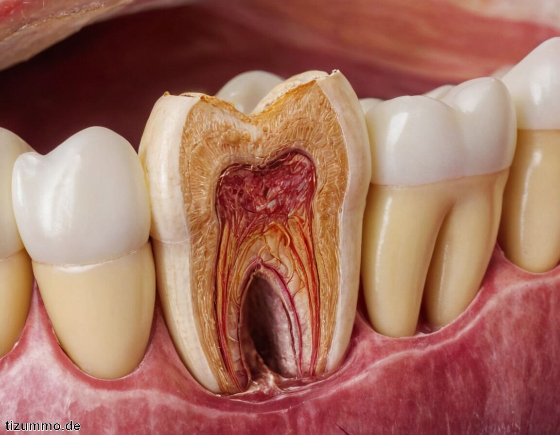 Verschlimmerung: Karies erreicht das Zahnmark, starke Schmerzen - Wie schnell entwickelt sich Karies?