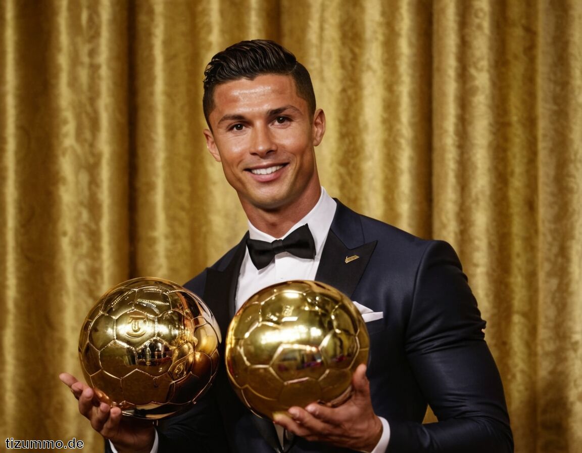 Immer wieder Spitzenleistungen auf internationalem Top-Niveau - Wie oft konnte Ronaldo den Ballon d’Or gewinnen?