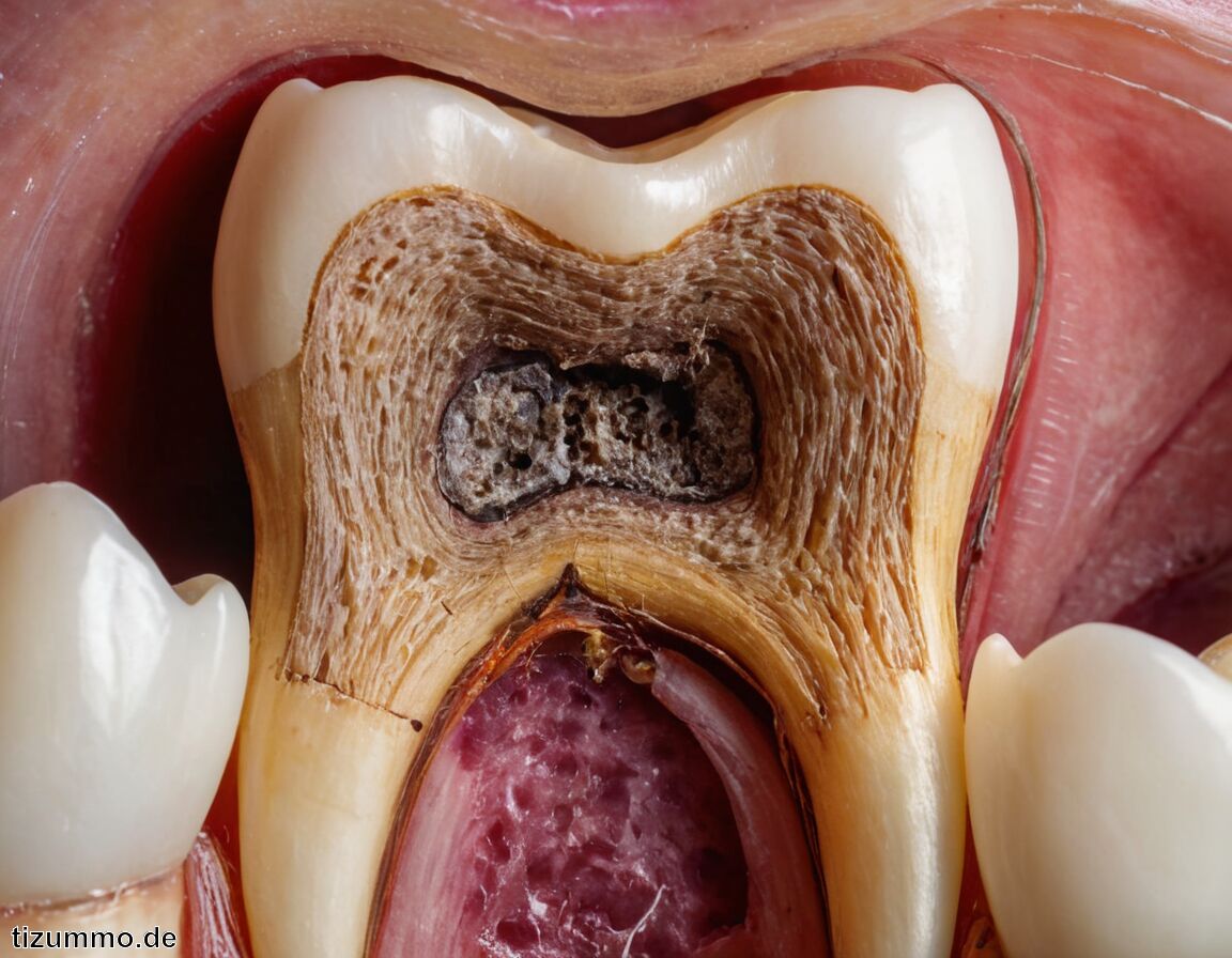 Spätphase: Abszessrisiko und drohender Zahnverlust - Wie schnell entwickelt sich Karies?