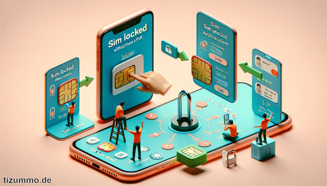 Wie kann ich meine SIM-Karte entsperren, wenn ich keinen PUK habe?