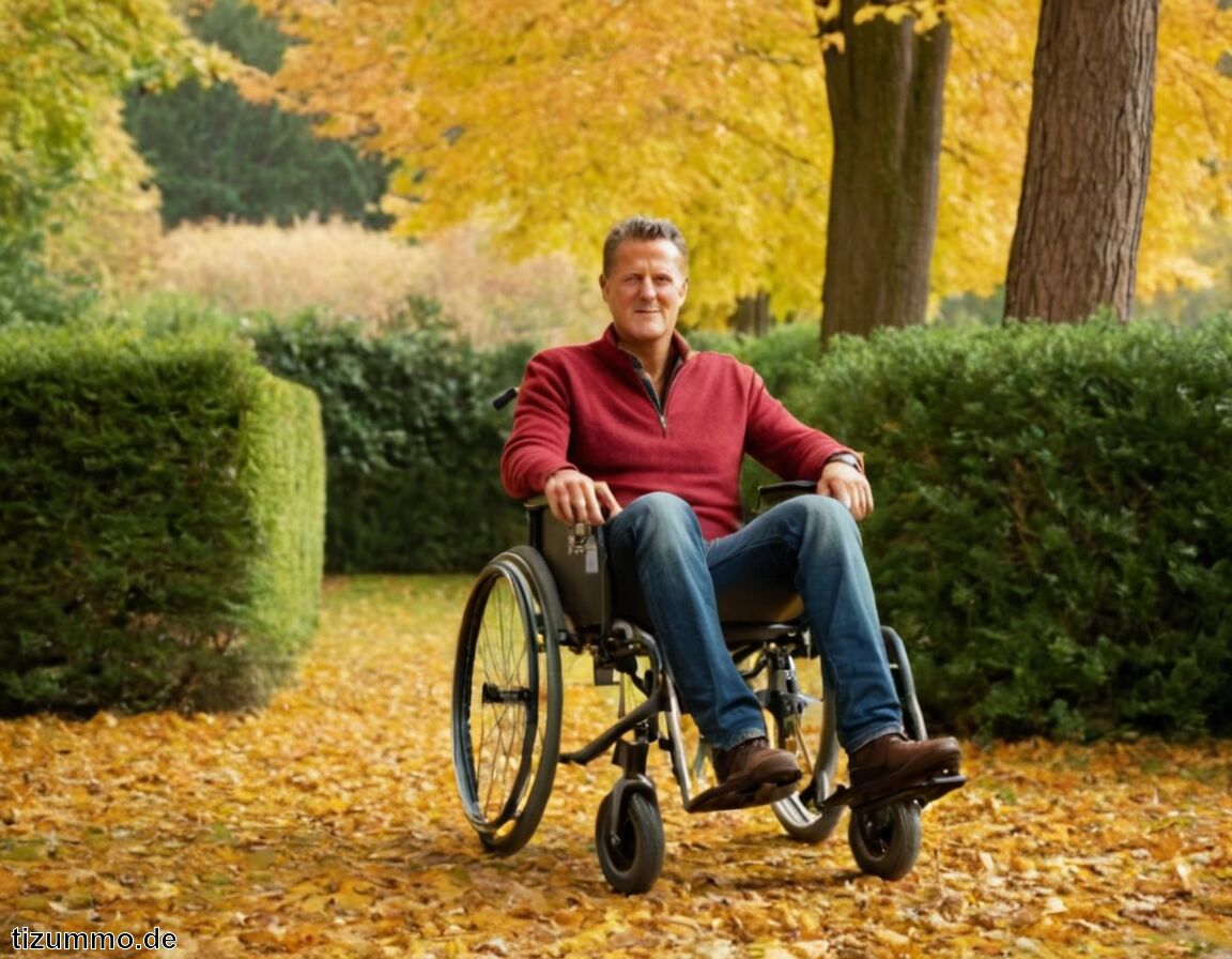 Lebt Michael Schumacher in seinem Garten in Zurückgezogenheit? - Bedeutung des Suchbegriffs Michael Schumacher Rollstuhl Garten